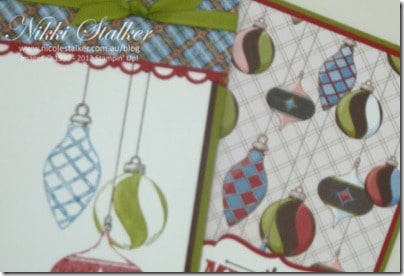 August Christmas Stamp-A-Stack Class.