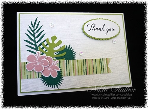 tropical chic card 1