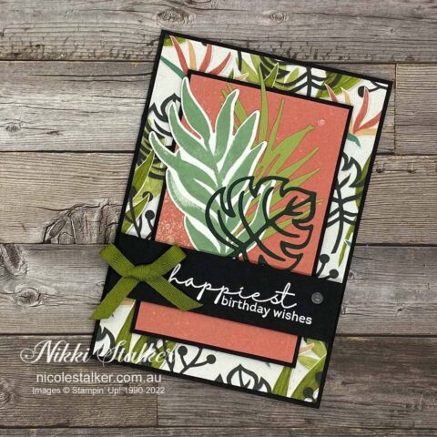 Artfully Layered 1 Artfully Layered birthday card