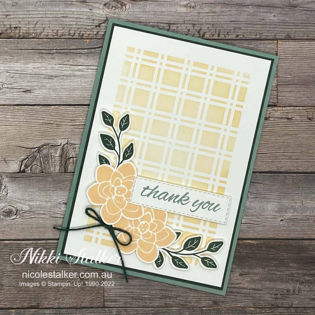Boughs & Blossoms Thank You card