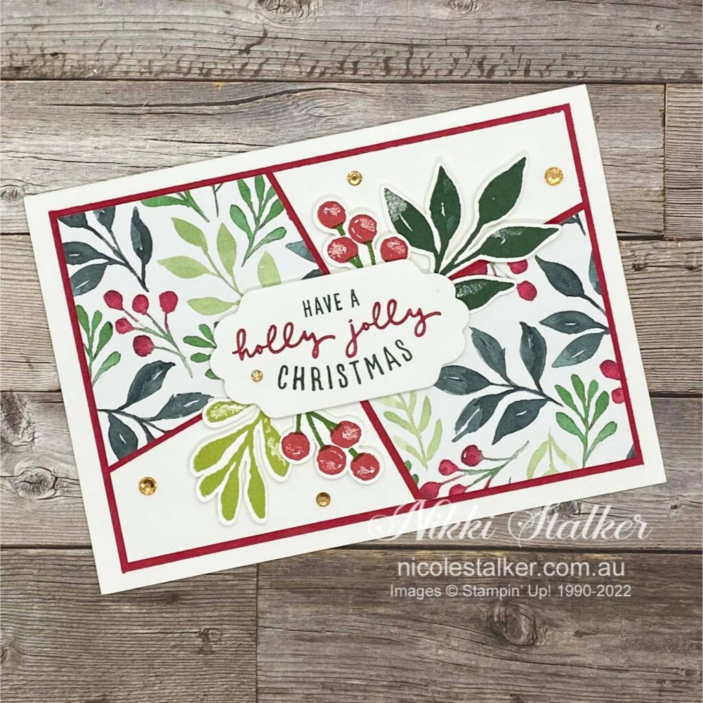 Holly Jolly Christmas Card