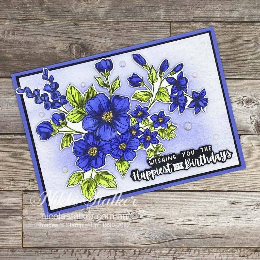 Floral Birthday card