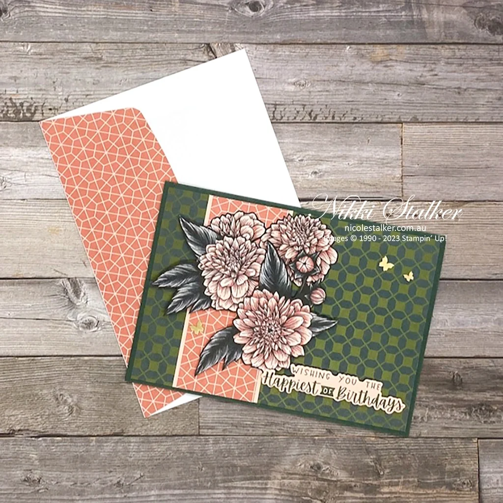 Favored Flowers DSP Card 1