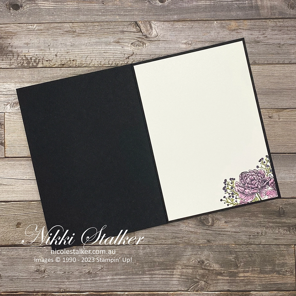 Bouquet of Thanks inside